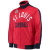 St. Louis Cardinals G-III Sports by Carl Banks Final Four Full-Zip Track Jacket