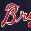 Atlanta Braves Youth Wordmark Full-Zip Hoodie