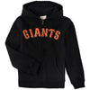 San Francisco Giants Youth Wordmark Full-Zip Hoodie