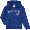 Toronto Blue Jays Youth Wordmark Full-Zip Hoodie