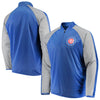 Chicago Cubs G-III Sports by Carl Banks Fast Track Raglan Half-Zip Pullover Jacket