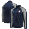 Houston Astros G-III Sports by Carl Banks Fast Track Raglan Half-Zip Pullover Jacket
