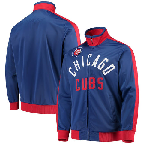Chicago Cubs G-III Sports by Carl Banks Final Four Full-Zip Track Jacket