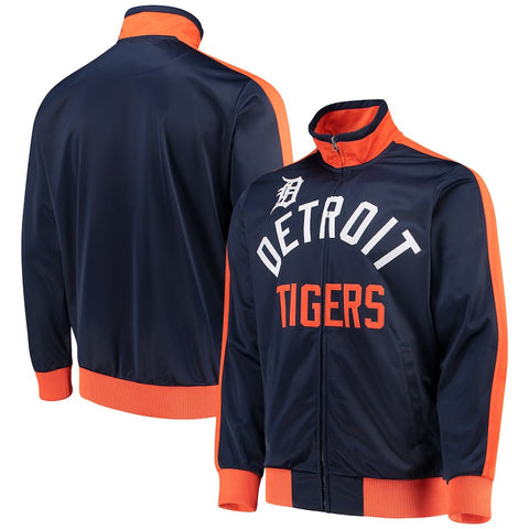 Detroit Tigers G-III Sports by Carl Banks Final Four Full-Zip Track Jacket