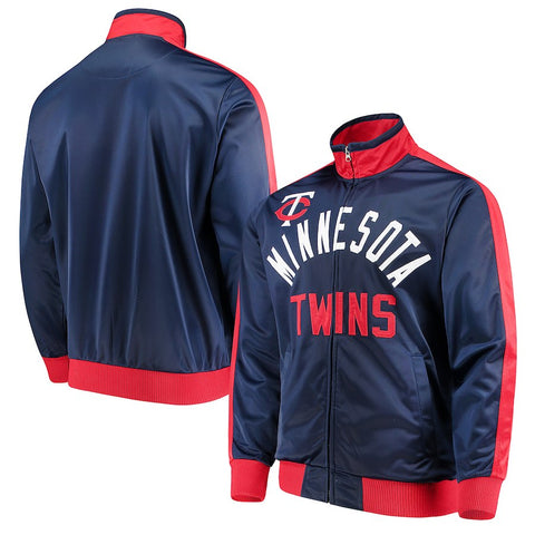 Minnesota Twins G-III Sports by Carl Banks Final Four Full-Zip Track Jacket