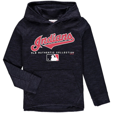 Cleveland Indians Youth TEAM DRIVE On Field Authentic Fleece Hoodie