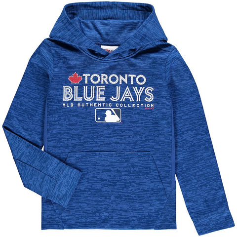 Toronto Blue Jays Youth TEAM DRIVE On Field Authentic Fleece Hoodie