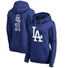 Yasiel Puig Los Angeles Dodgers   Women's Backer Pullover Hoodie