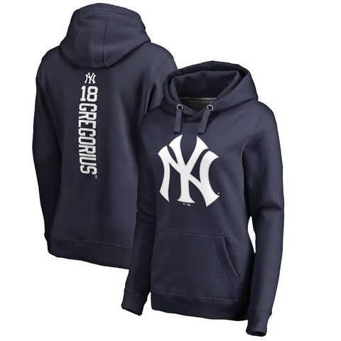 Didi Gregorius New York Yankees   Women's Backer Pullover Hoodie