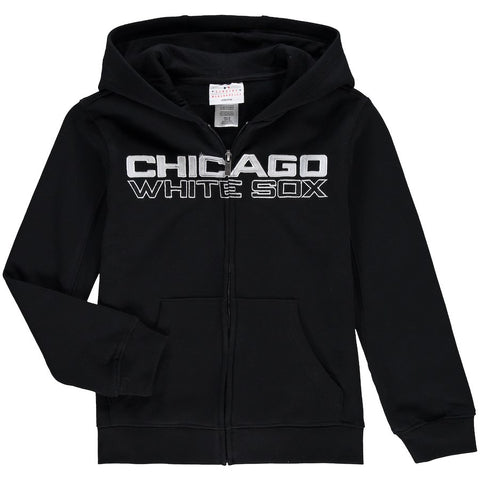 Chicago White Sox Youth Wordmark Full-Zip Hoodie