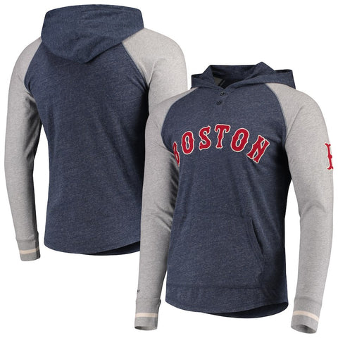 Boston Red Sox Mitchell & Ness Slugfest Lightweight Hoodie