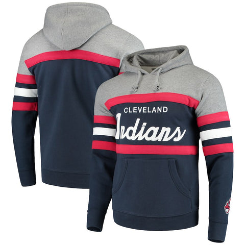 Cleveland Indians Mitchell & Ness Head Coach Hoodie