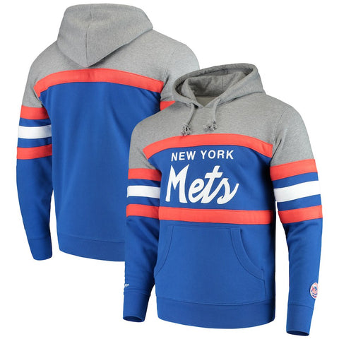 New York Mets Mitchell & Ness Head Coach Hoodie