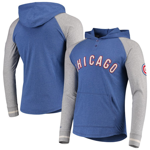 Chicago Cubs Mitchell & Ness Slugfest Lightweight Hoodie