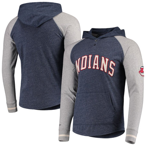 Cleveland Indians Mitchell & Ness Slugfest Lightweight Hoodie