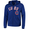 Chicago Cubs Majestic Come Back Win Full-Zip Hoodie - Royal