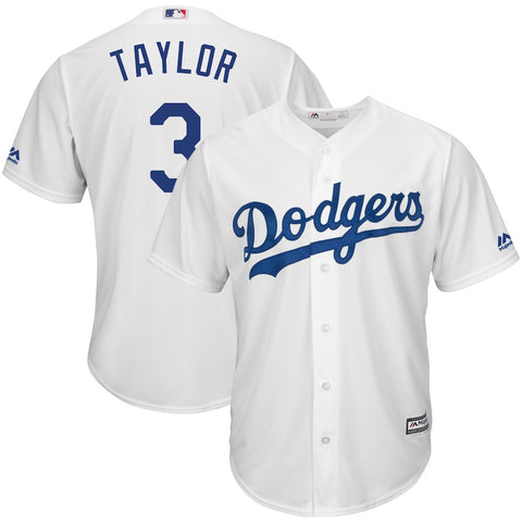 Chris Taylor Los Angeles Dodgers Majestic Cool Base Player Replica Jersey