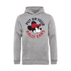 Los Angeles Angels   Youth Disney Rally Ears Pullover Hoodie - Heathered Gray