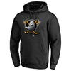 Anaheim Ducks   Primary Midnight Mascot Pullover Hoodie