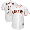 Evan Gattis Houston Astros Majestic 2017 World Series Champions Cool Base Player Jersey - White