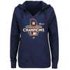 Houston Astros Majestic Women's 2017 World Series Champions Locker Room Pullover Hoodie