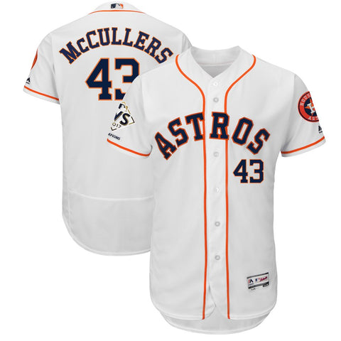 Lance McCullers Houston Astros Majestic 2017 World Series Champions Flex Base Player Jersey - White