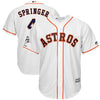 George Springer Houston Astros Majestic 2017 World Series Champions Cool Base Player Jersey - White