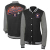 Houston Astros   Women's 2017 World Series Champions Clubhouse Full-Snap Varsity Jacket - Heather Charcoal