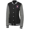 Houston Astros   Women's 2017 World Series Champions Clubhouse Full-Snap Varsity Jacket - Heather Charcoal