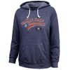 Houston Astros Majestic Threads Women's 2017 World Series Champions Hard Fought Victory Tri-Blend Pullover Hoodie - Navy