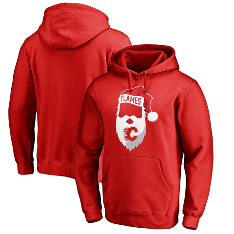 Calgary Flames   Jolly Big & Tall Pullover Hoodie - Red