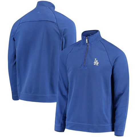 Los Angeles Dodgers Tommy Bahama Ben & Terry Coast Core Half-Zip Pullover Jacket