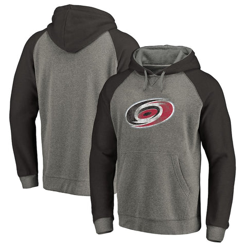 Carolina Hurricanes   Big & Tall Team Distressed Pullover Hoodie - Heathered Gray