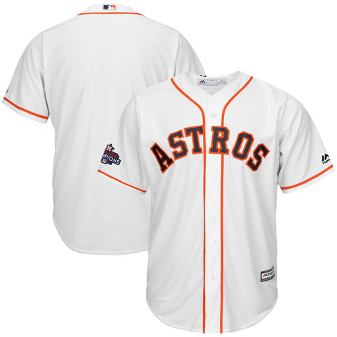Houston Astros Majestic 2017 World Series Champions Big & Tall Cool Base Team Jersey - White