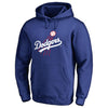 Los Angeles Dodgers   Logo Cooperstown Collection Huntington Pullover Hoodie