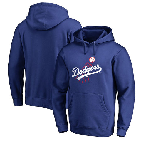 Los Angeles Dodgers   Logo Cooperstown Collection Huntington Pullover Hoodie