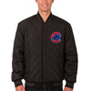 Chicago Cubs JH Design Wool & Leather Reversible Jacket