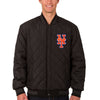 New York Mets JH Design Wool & Leather Reversible Jacket