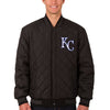 Kansas City Royals JH Design Wool & Leather Reversible Jacket