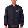 New York Yankees JH Design Wool & Leather Reversible Jacket