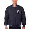 Detroit Tigers JH Design Logo Wool Reversible Jacket