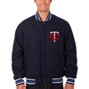 Minnesota Twins JH Design Wool Reversible Jacket