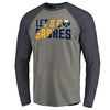 Buffalo Sabres   Big & Tall Hometown Collection Tri-Blend Long Sleeve Raglan T-Shirt
