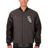 Chicago White Sox JH Design Wool & Leather Reversible Jacket