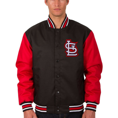 St. Louis Cardinals JH Design Poly Twill Jacket