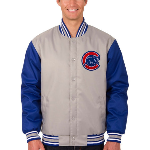 Chicago Cubs JH Design Poly Twill Jacket