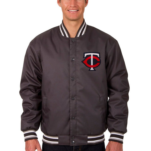 Minnesota Twins JH Design Poly Twill Jacket