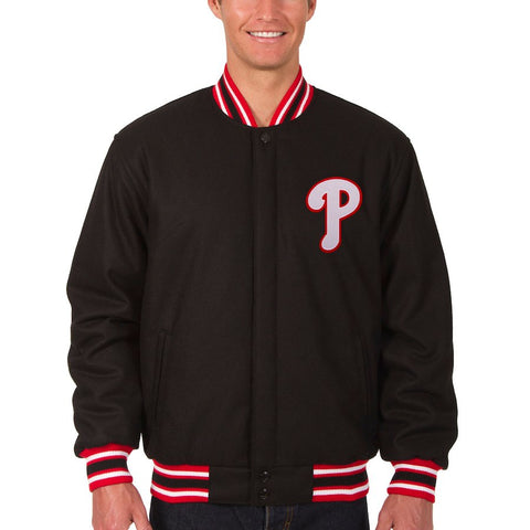 Philadelphia Phillies JH Design Wool Reversible Jacket