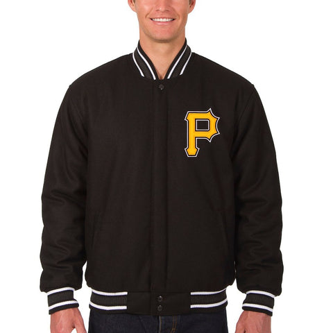 Pittsburgh Pirates JH Design Wool Reversible Jacket