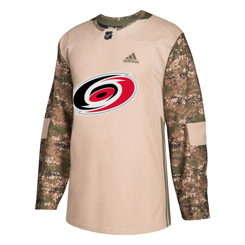 Carolina Hurricanes Veterans Day Practice Jersey - Camo